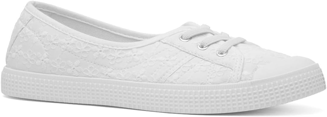 Floral Slip On Canvas Shoes - Image 8