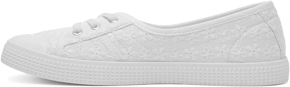 Floral Slip On Canvas Shoes - Image 4