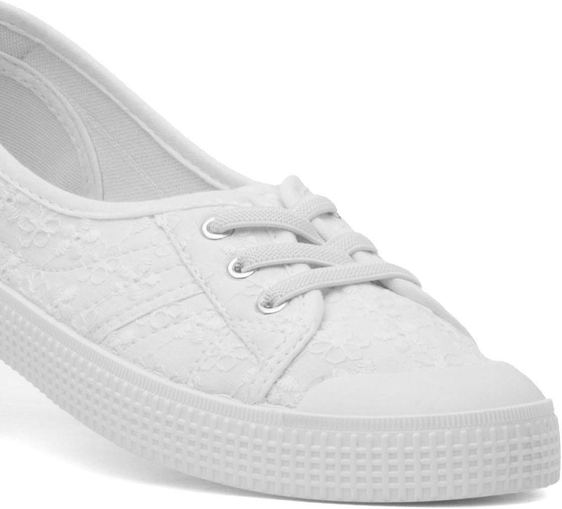 Floral Slip On Canvas Shoes - Image 6