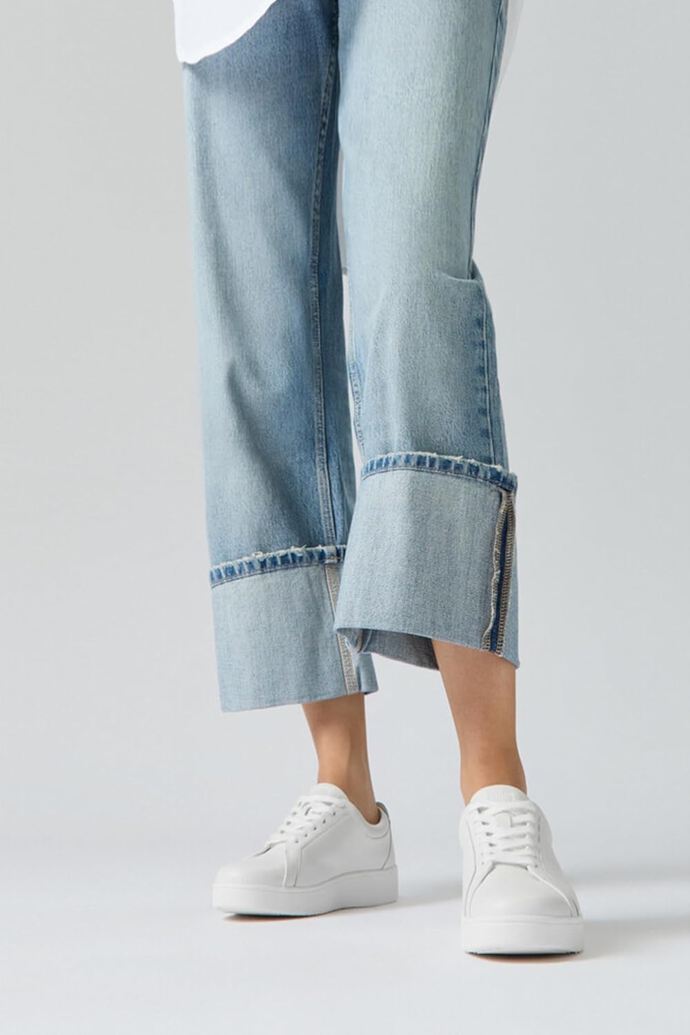 Leather Tennis Trainers - Image 4